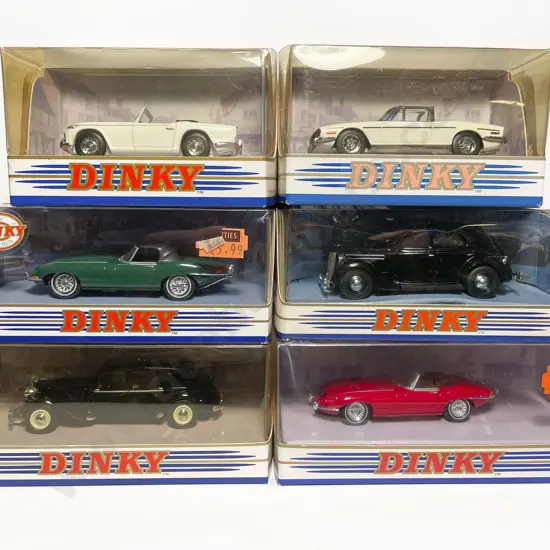 Boxed Matchbox Dinky Six Vehicles