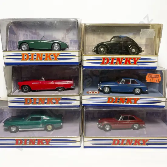 Boxed Matchbox Dinky Six Vehicles