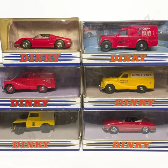 Boxed Matchbox Dinky Six Vehicles