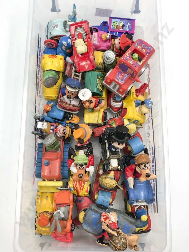 Qty Matchbox and Playskool Disney Muppets and Other Character Vehicles Image 1++