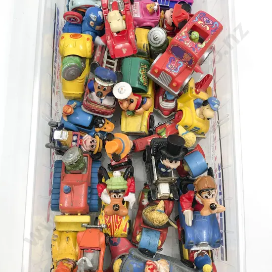Qty Matchbox and Playskool Disney Muppets and Other Character Vehicles