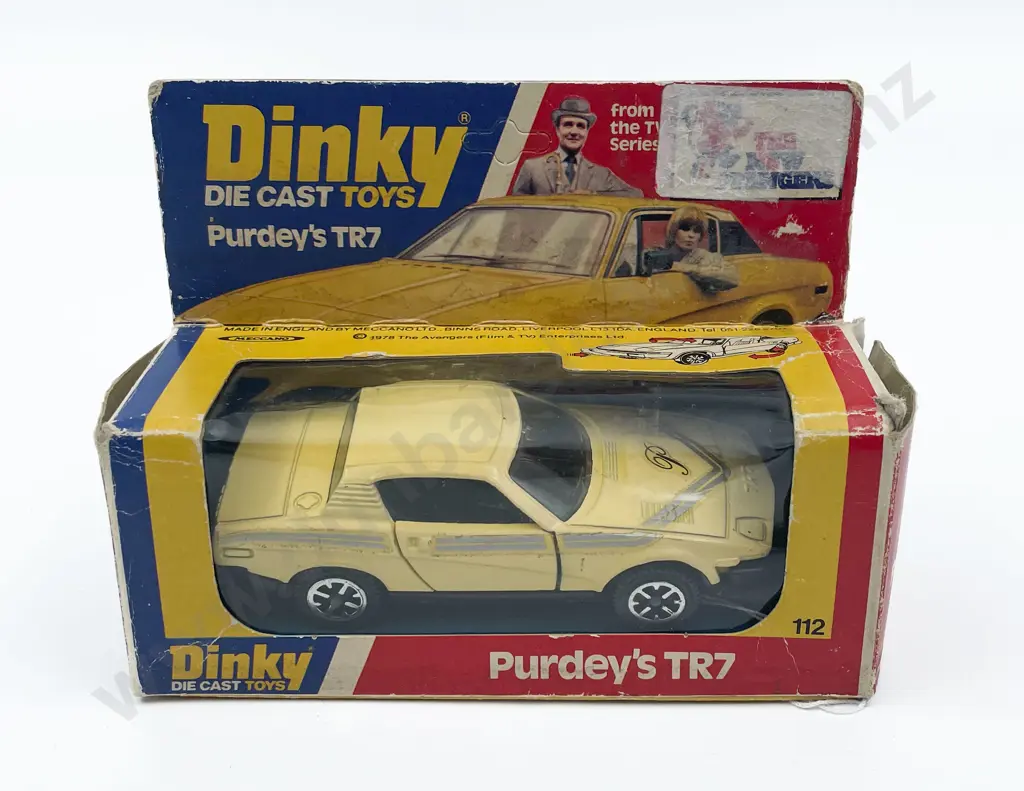 Boxed Dinky 112 Purdey's TR7 Image 1++