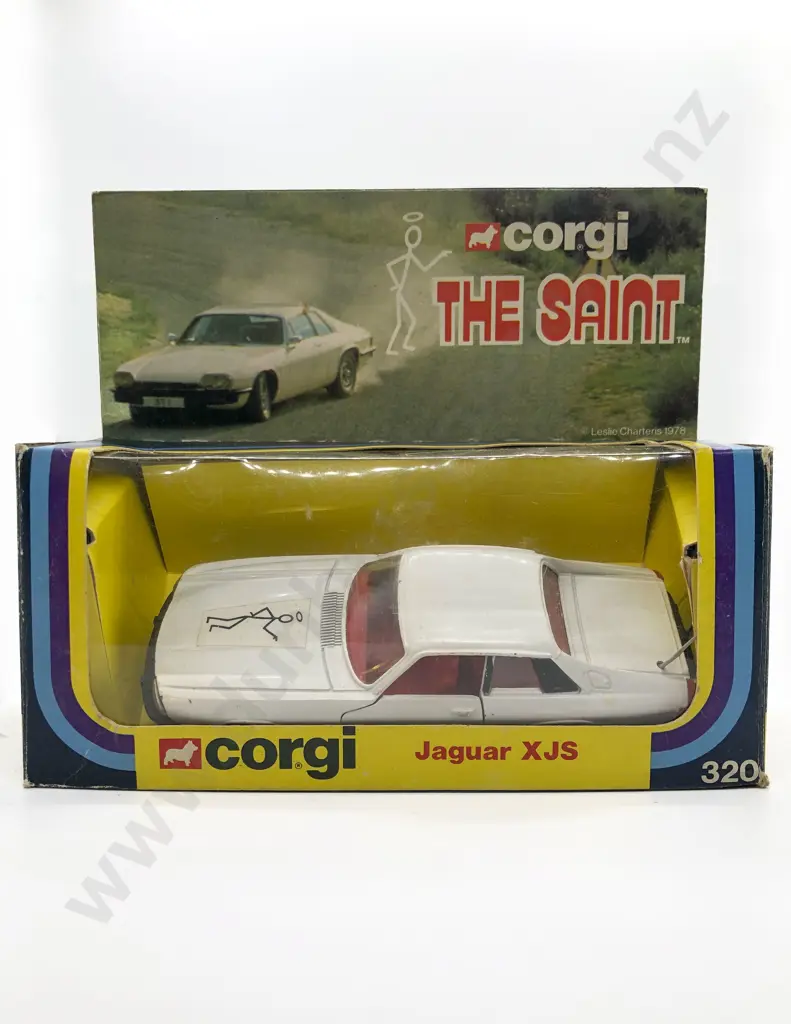 Boxed Corgi 320 The Saint Jaguar XJS Image 1++