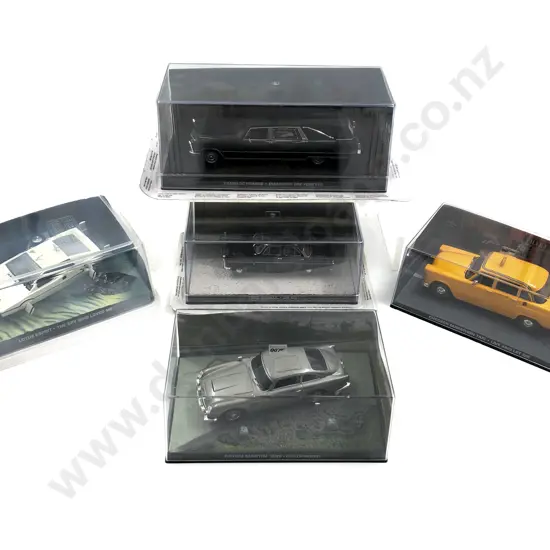 Five Boxed G B Fabbri Ltd Bond Vehicles