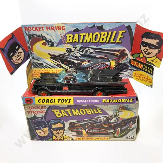 Corgi Boxed 267 Rocket Firing Batmobile