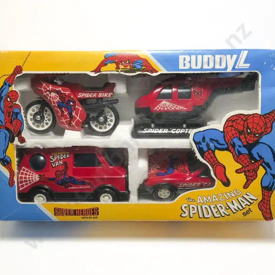 Boxed Buddy L C1992 The Amazing Spiderman Set