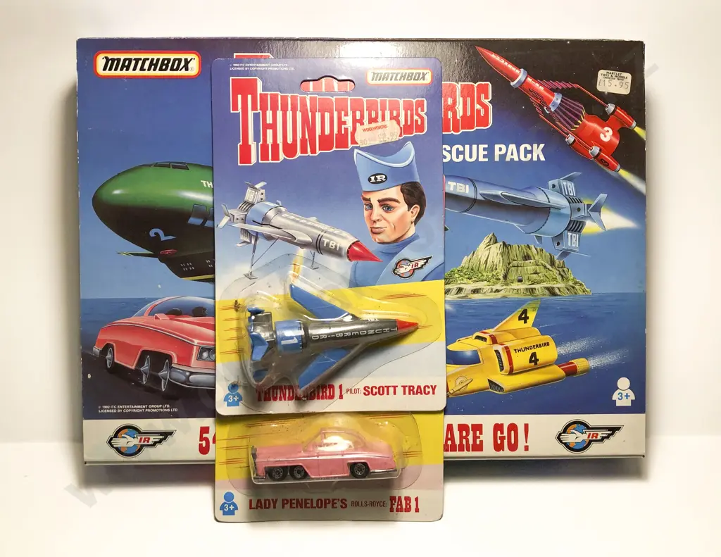 Boxed Matchbox Re-Issue C1992-93 Thunderbirds Image 1++