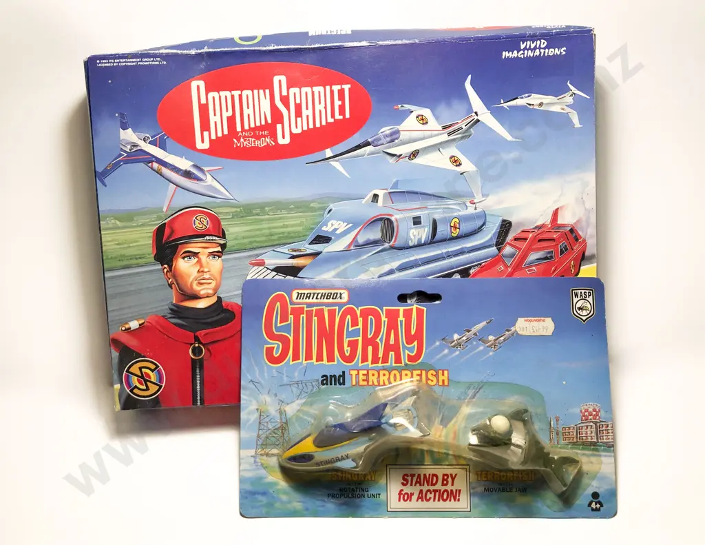 Boxed ITC Re-Issue C1993 Captain Scarlet Image 1++