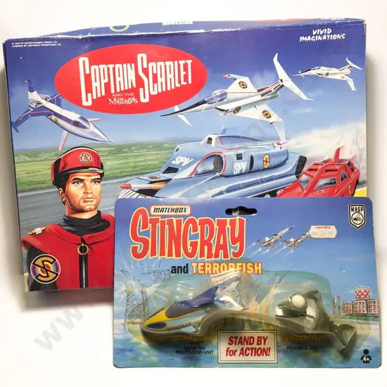 Boxed ITC Re-Issue C1993 Captain Scarlet