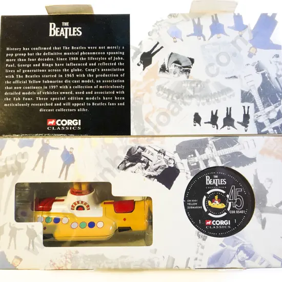 Boxed Corgi 05401 Yellow Submarine