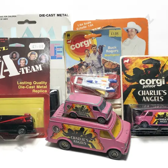 Boxed Corgi and Other TV and Film Vehicles