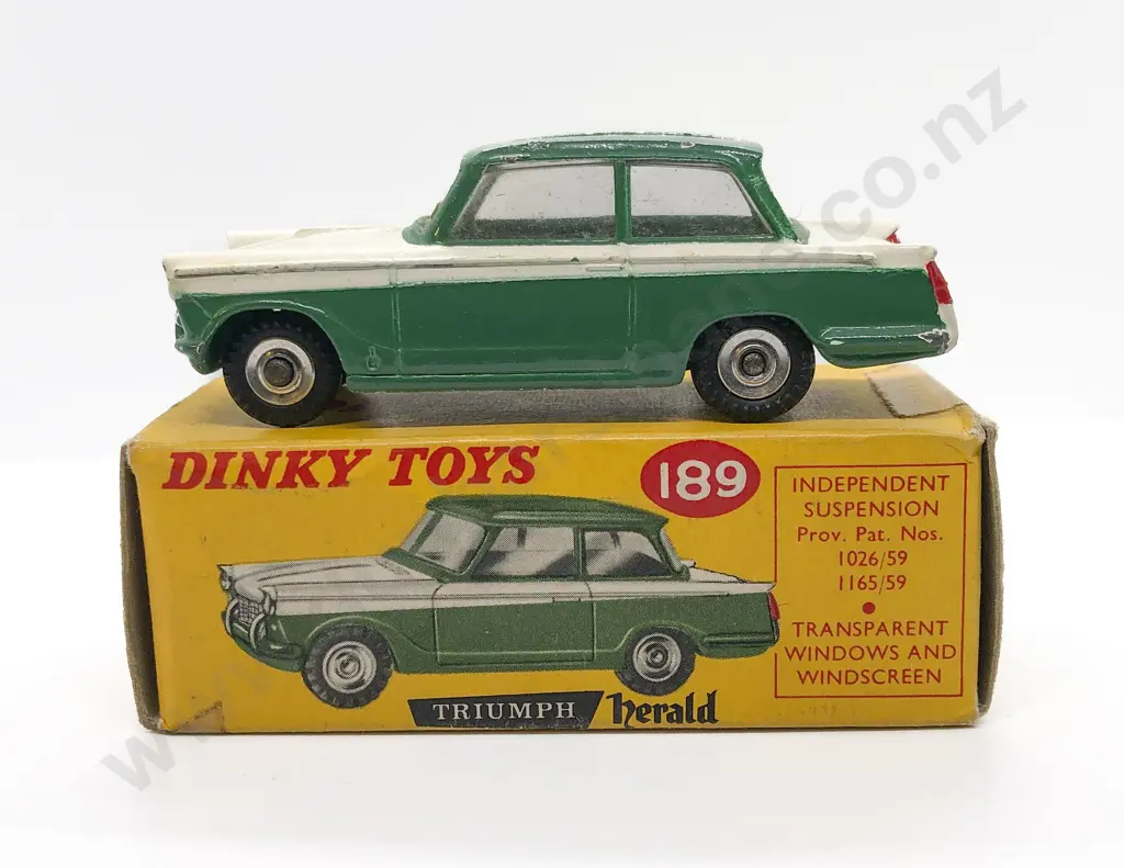Boxed Dinky No189 Triumph Herald Image 1++