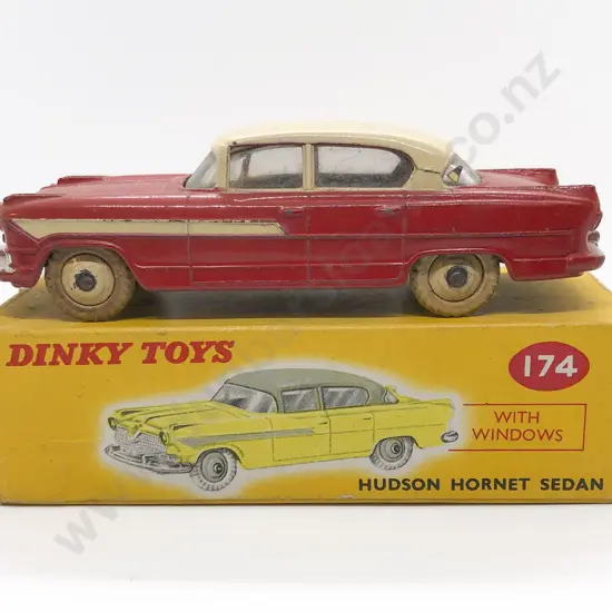 Boxed Dinky No174 Hudson Hornet Sedan