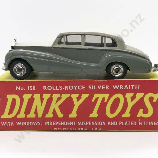 Boxed Dinky No150 Rolls-Royce Silver Wraith