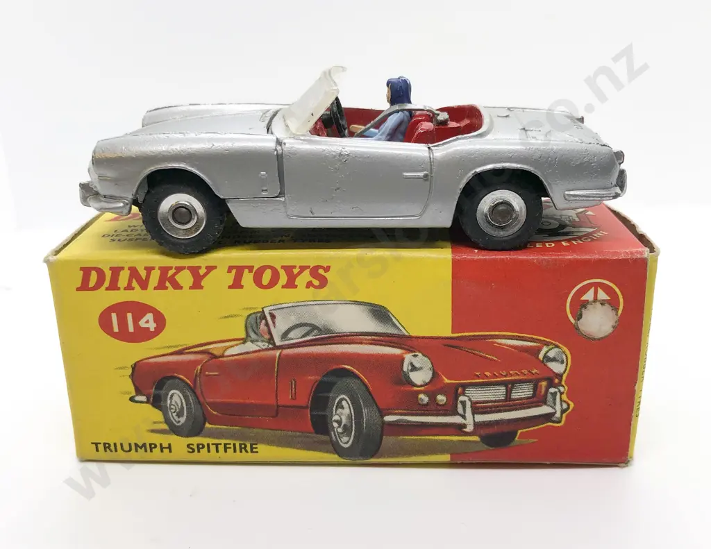 Boxed Dinky No114 Triumph Spitfire Image 1++