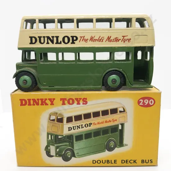 Boxed Dinky No290 and No 292 Bus Models