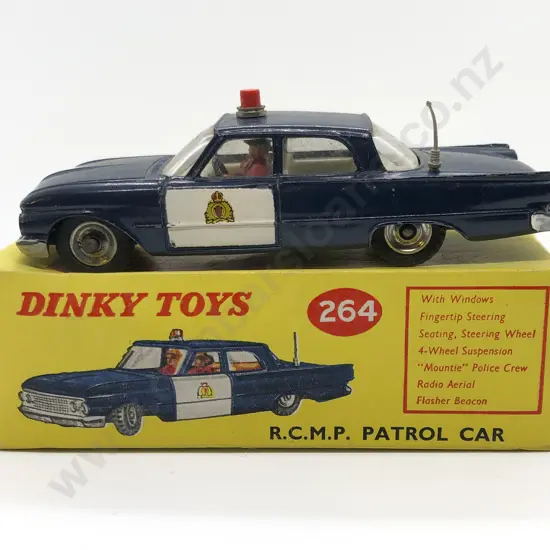 Boxed Dinky No264 R.C.M.P. Patrol Car