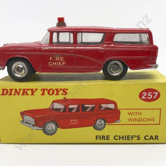 Boxed Dinky No257 Fire Chief's Car