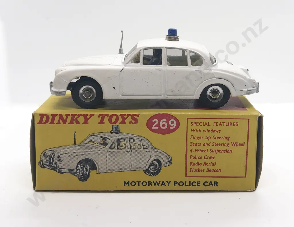 Boxed Dinky 269 Motorway Police Car Image 1++