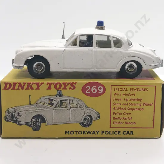 Boxed Dinky 269 Motorway Police Car
