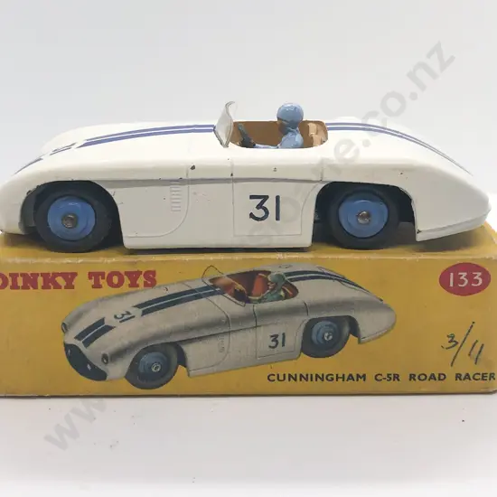 Boxed Dinky 133 Cunningham C-5R Road Racer