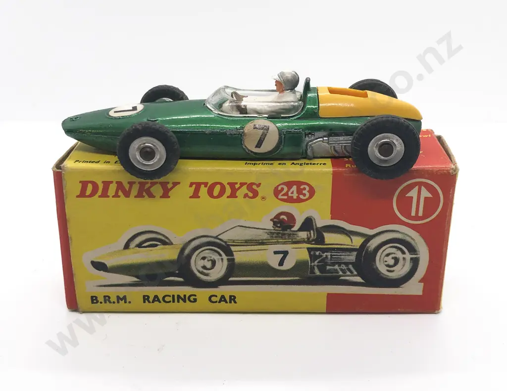 Boxed Dinky 243 B.R.M. Racing Car Image 1++