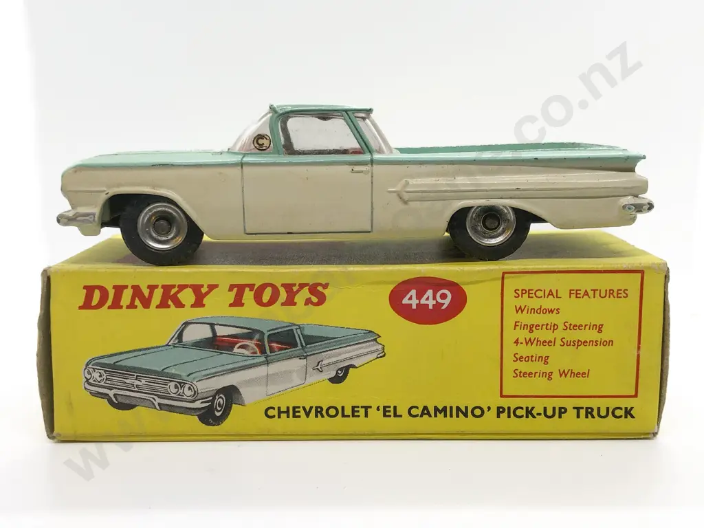 Boxed Dinky No449 Chevrolet 'El Camino' Pick-Up Truck Image 1++