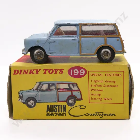 Boxed Dinky No199 Austin Seven Countryman