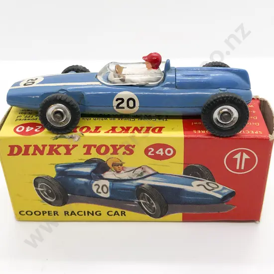 Boxed Dinky No240 Cooper Racing Car