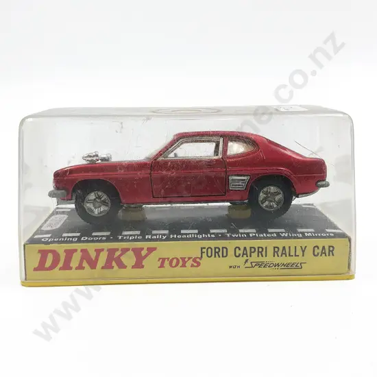 Boxed Dinky 213 Ford Capri Rally Car