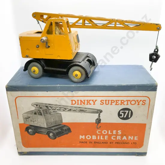 Boxed Dinky No571 Coles Mobile Crane