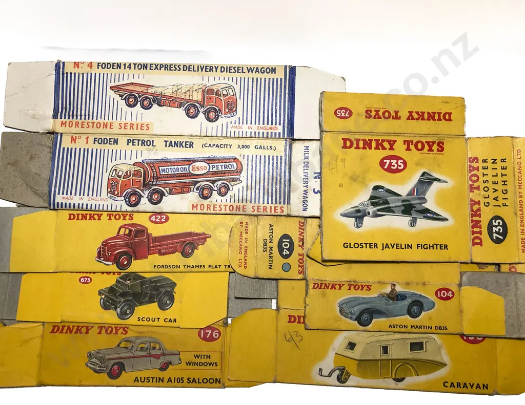Dinky Six Empty Boxes Image 1++