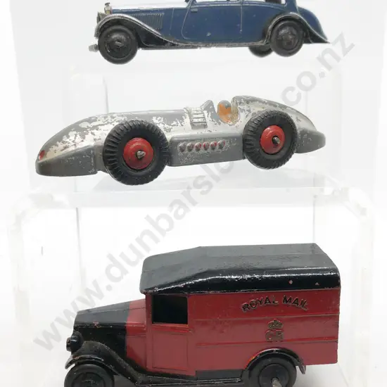 Dinky Three Unboxed Early Vehicles