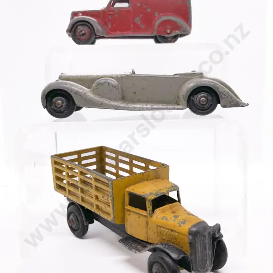 Dinky Three Unboxed Early Vehicles