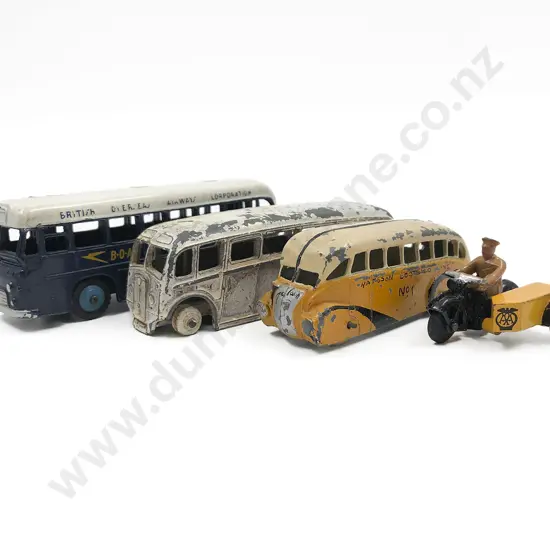 Four Dinky Models Unboxed