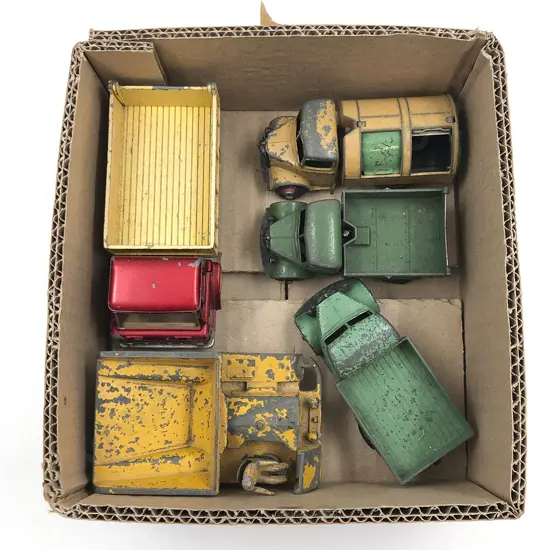 Dinky Five Unboxed Trucking Vehicles