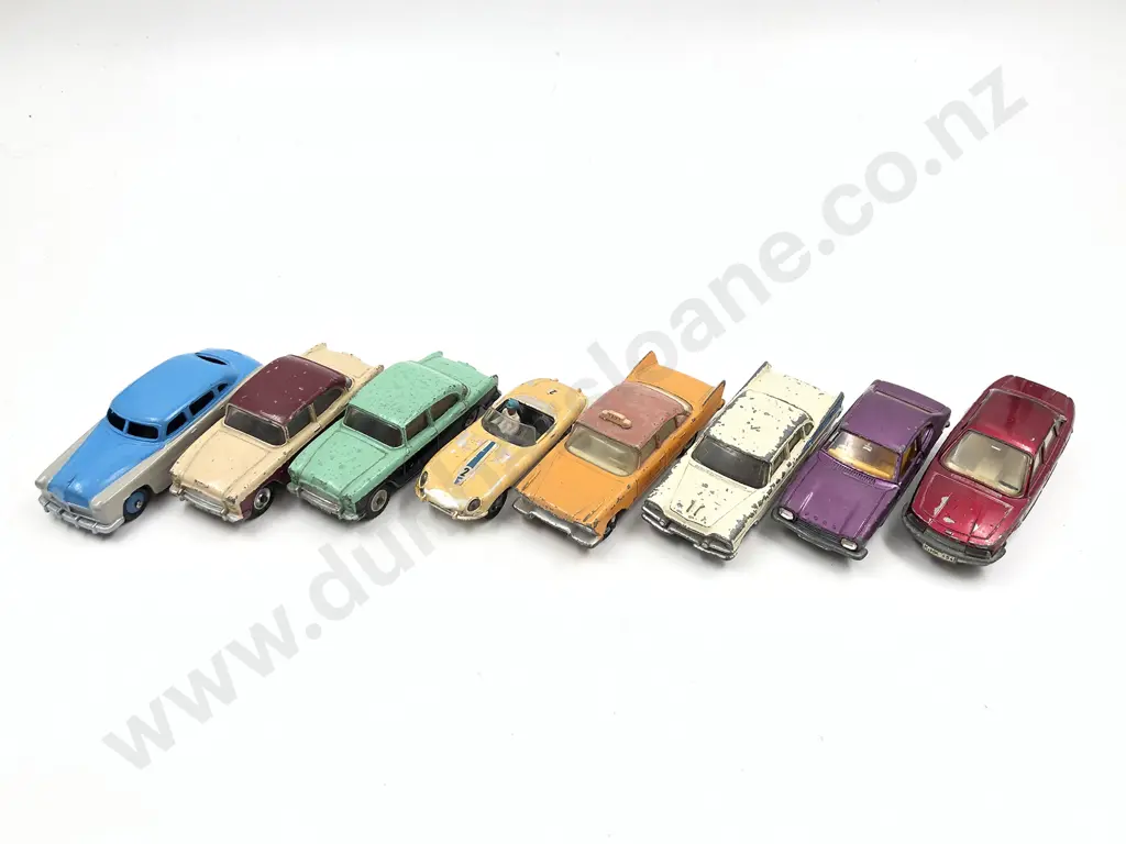 Dinky Eight Unboxed Car Vehicles Image 1++