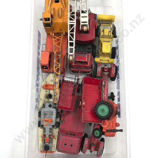 Dinky Unboxed Farming and Roading Vehicles