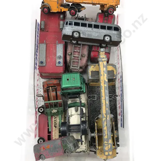 Dinky Unboxed Truck and Rescue Vehicles