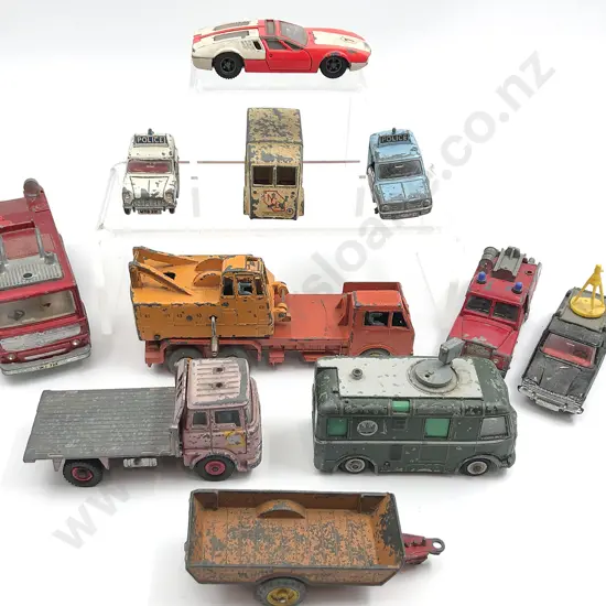 Qty Dinky Vehicles Suitable for Parts and or Restoration
