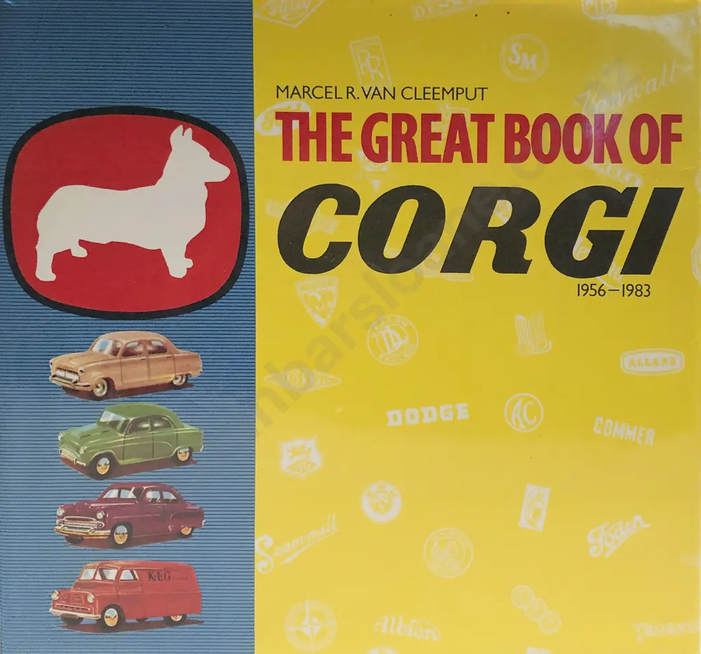 Marcel R. Van Cleemput The Great Book of Corgi 1956-1983 Image 1++