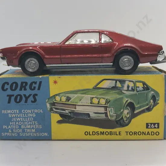Boxed Corgi 264 Oldsmobile Toronado