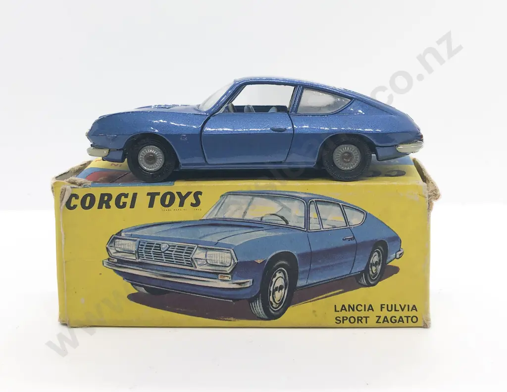 Boxed Corgi 332 Lancia Fulvia Sport Zagato Image 1++