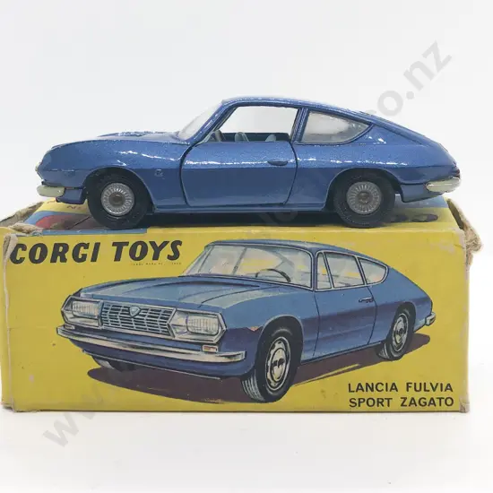 Boxed Corgi 332 Lancia Fulvia Sport Zagato