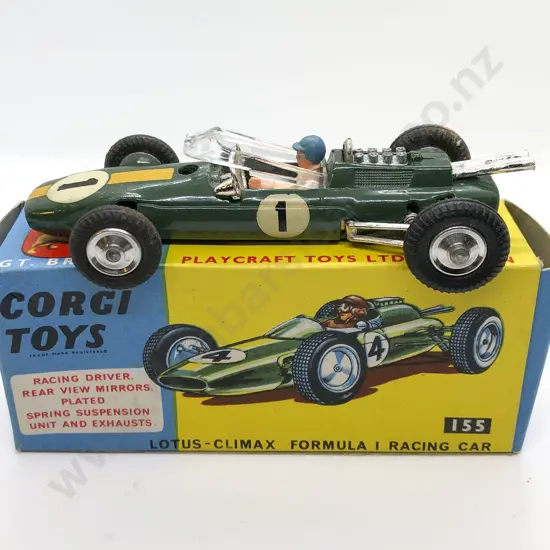 Boxed Corgi 155 Lotus - Climax Formula 1 Racing Car