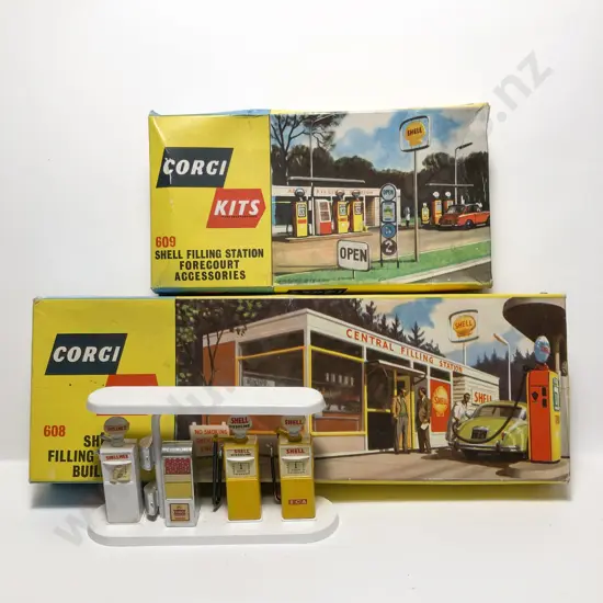 Boxed Corgi 608 & 609 Kits