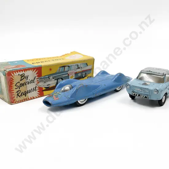 Corgi Unboxed 153 Proteus Campbell Bluebird