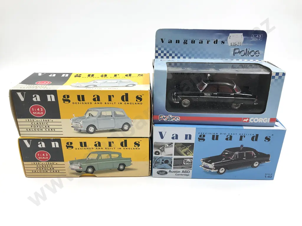 Four Boxed Lledo Vanguards Models Image 1++