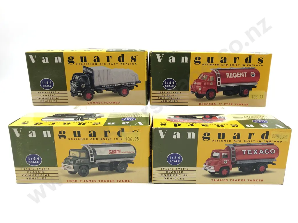Four Boxed Lledo Vanguards Models Image 1++