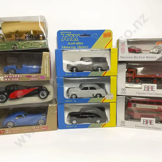 Assorted Ten Boxed Models